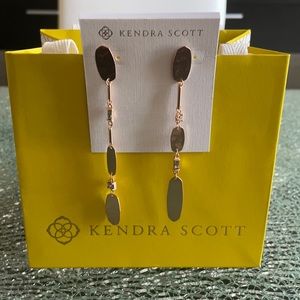 Kendra Scott Long drop earrings (NWT)